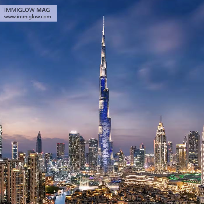 راهنمای برج خلیفه دبی